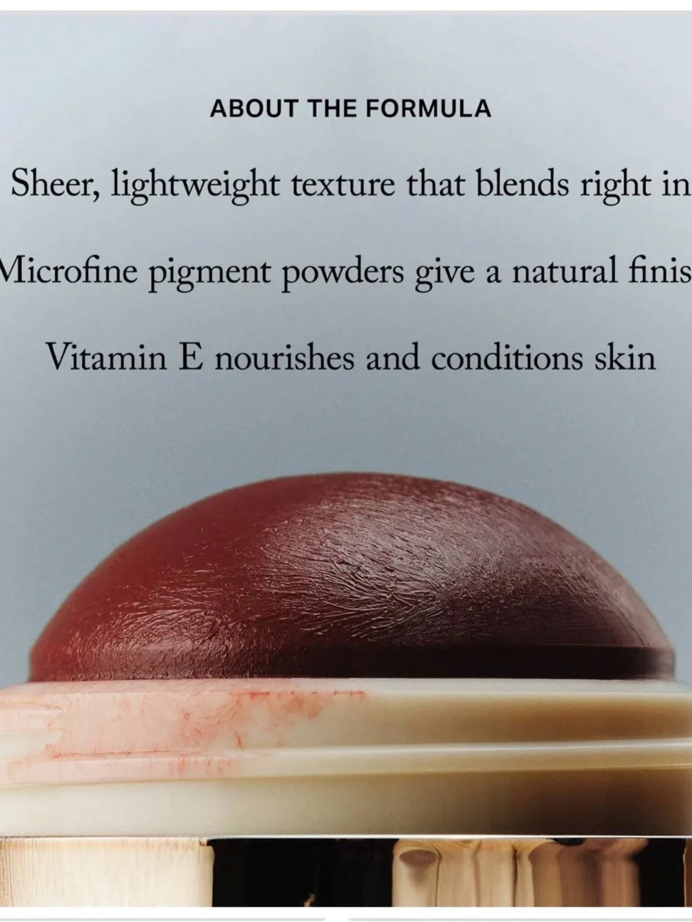 Merit LA BONBON Cream Blush Stick - Smooth Buildable Color